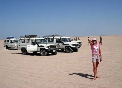 Visite du désert d'Hurghada en Jeep 4×4